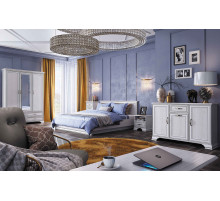 Спальня Тиффани 3 (крем вудлайн) Спальня Тиффани 3 (крем вудлайн)