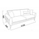 Трехместный диван-кровать Cozy (Кози) cozy-02