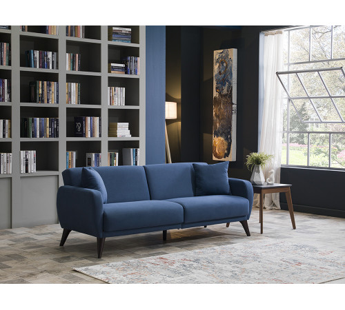 Трехместный Диван-кровать Flexy Флекси (синий) Трехместный Диван-кровать Flexy Флекси (синий)