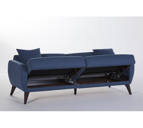 Трехместный Диван-кровать Flexy Флекси (синий) Трехместный Диван-кровать Flexy Флекси (синий)