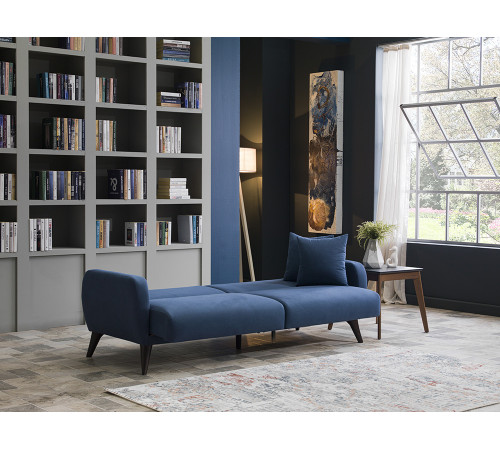 Трехместный Диван-кровать Flexy Флекси (синий) Трехместный Диван-кровать Flexy Флекси (синий)