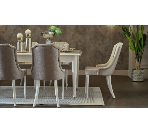 Обеденный стол раздвижной Gravita (Гравита) GRAV-14 слоновая кость Обеденный стол раздвижной Gravita (Гравита) GRAV-14 слоновая кость