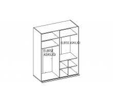 Шкаф купе Менти (Menty) MENTY-19 Шкаф купе Менти (Menty) MENTY-19