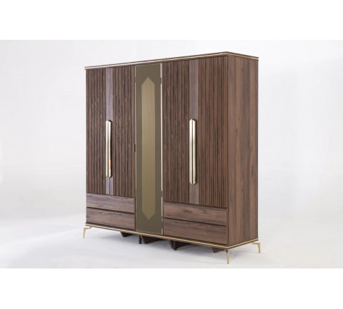 Пятистворчатый шкаф Монтего MONT-33 Пятистворчатый шкаф Монтего MONT-33