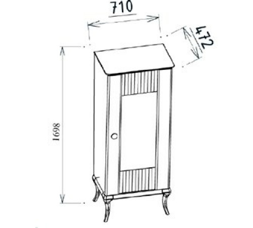 Витрина Песаро (PESARO) PESR-12 Витрина Песаро (PESARO) PESR-12