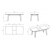 Раскладной стол Валеско (Valesco) VALS-14