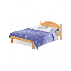Двуспальная кровать Лотос сосна Б-1090-21 (искусственное старение) 1600 мм