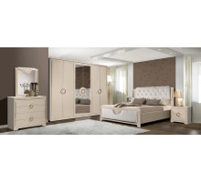 Спальный гарнитур Бодрум (белый,серый,капучино) Спальный гарнитур Бодрум (белый,серый,капучино)