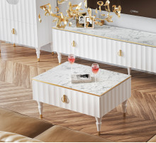 Журнальный столик Лоренсо МН-043-38 белый Журнальный столик Лоренсо МН-043-38 белый