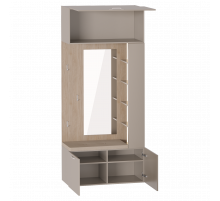 Вешалка с зеркалом Джерси  Вешалка с зеркалом Джерси