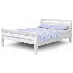 Двуспальная кровать Аврора (белый)