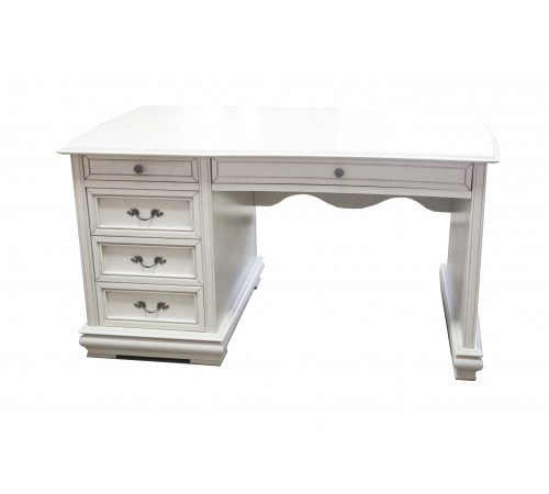 Стол письменный Оскар ММ-218-21 (белая эмаль+пт) Стол письменный Оскар ММ-218-21 (белая эмаль+пт)