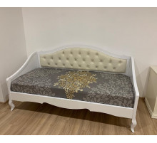 Односпальная кровать Анджелика MUR-115-01/1 с каретной стяжкой Односпальная кровать Анджелика MUR-115-01/1 с каретной стяжкой