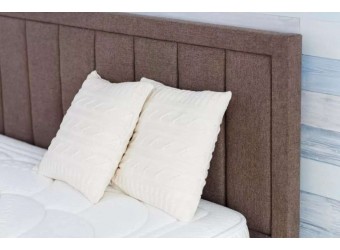 Односпальная кровать Лайм MUR-IK-LIME с мягкой спинкой