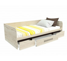 Односпальная кровать СМ-16 Мале с выдвижным ящиком Односпальная кровать СМ-16 Мале с выдвижным ящиком