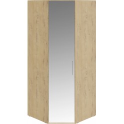 Шкаф угловой с 1 зеркальной дверью левый «Николь» (Бунратти) СМ-295.07.007 L