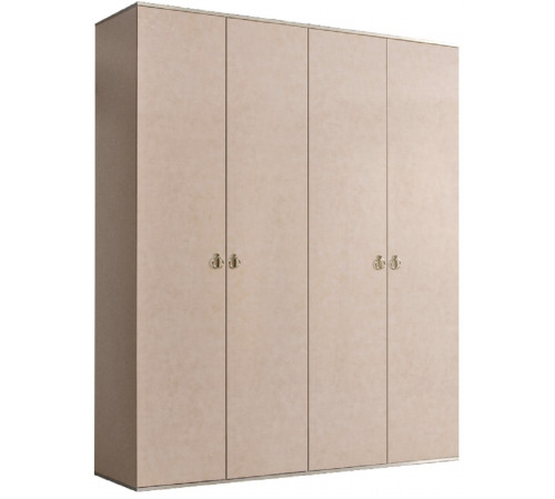 Четырехстворчатый шкаф для одежды Rimini РМШ2/4 (латте) Четырехстворчатый шкаф для одежды Rimini РМШ2/4 (латте)