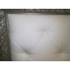 Двуспальная кровать с мягкой спинкой Тиффани ТФКР140-2 (серебро)